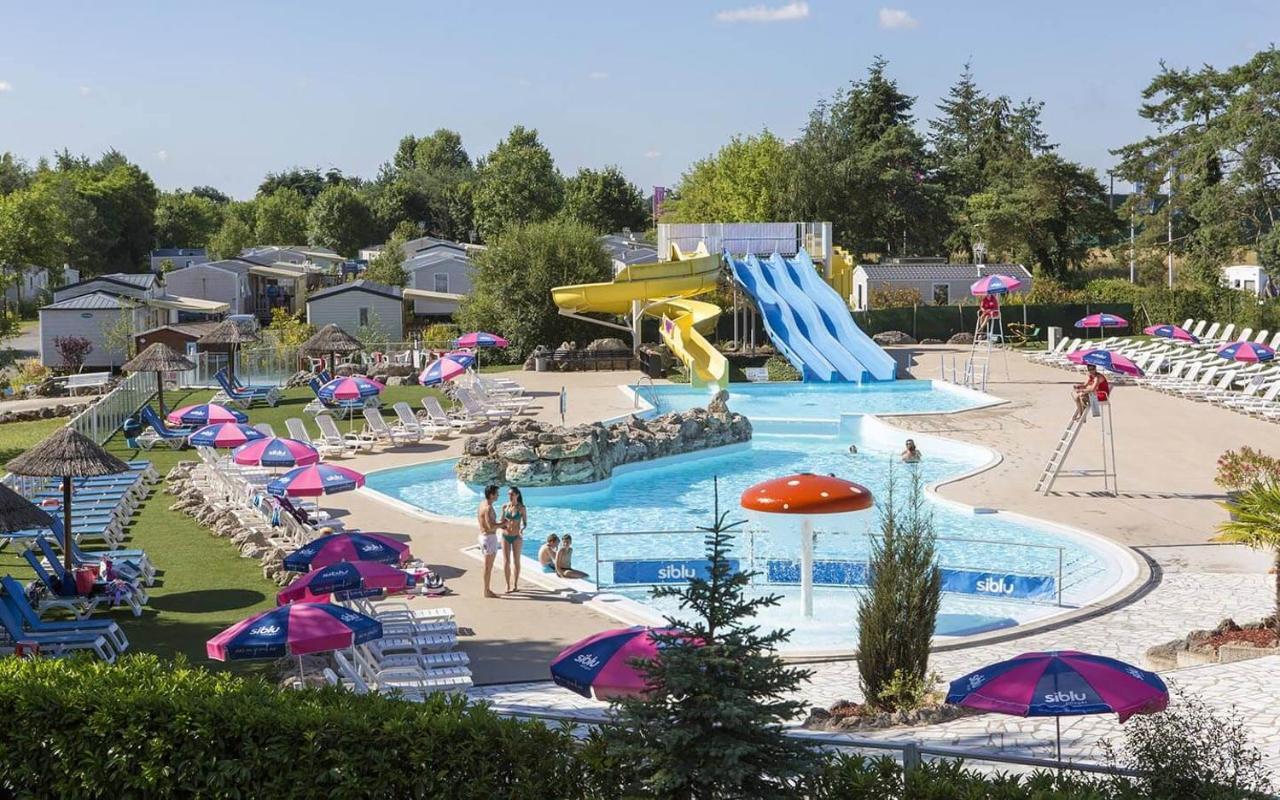 Mobil-Home 4 Etoiles Avec Piscine Proche De Blois อังแซ็ง ภายนอก รูปภาพ