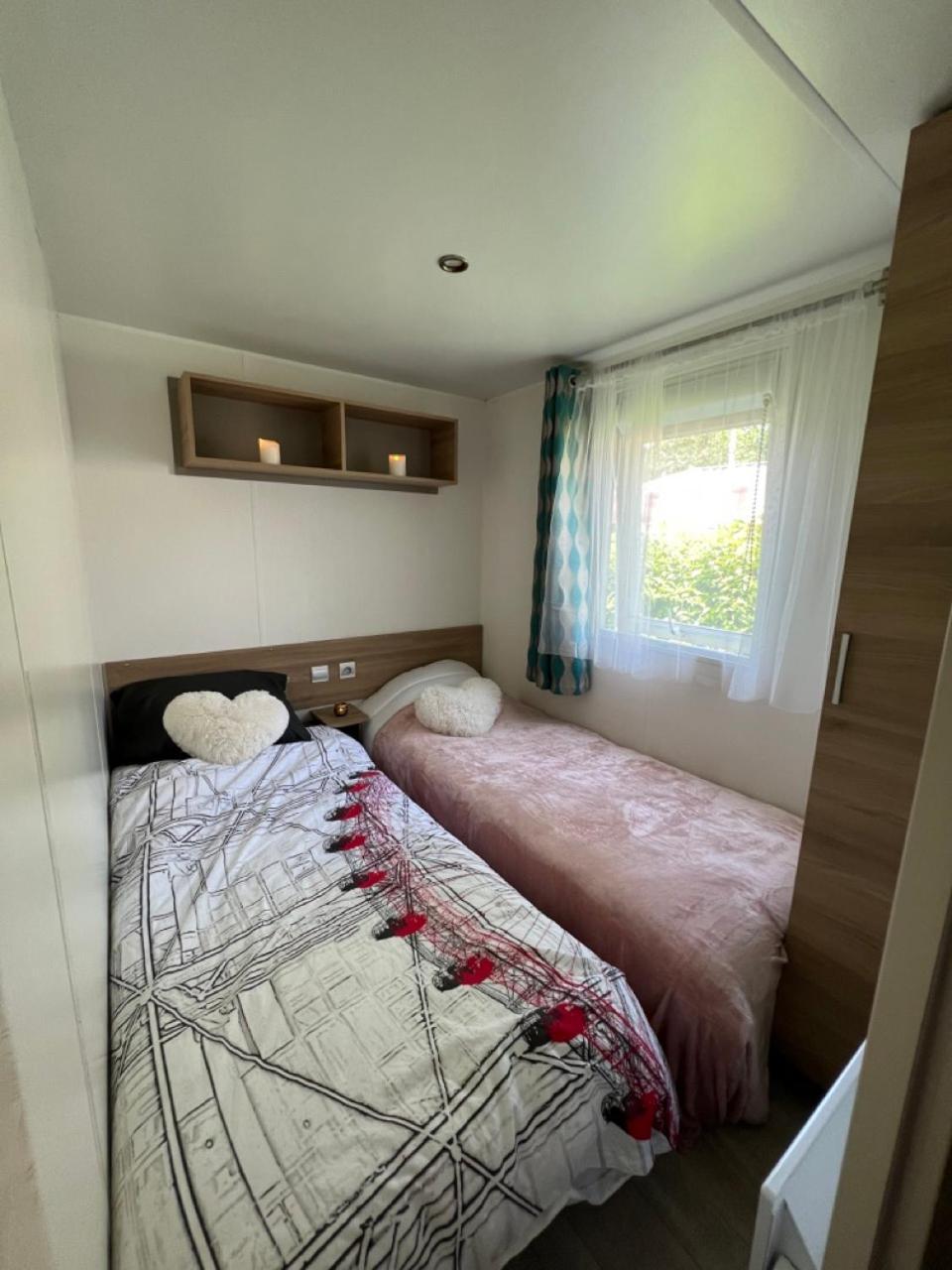 Mobil-Home 4 Etoiles Avec Piscine Proche De Blois อังแซ็ง ภายนอก รูปภาพ